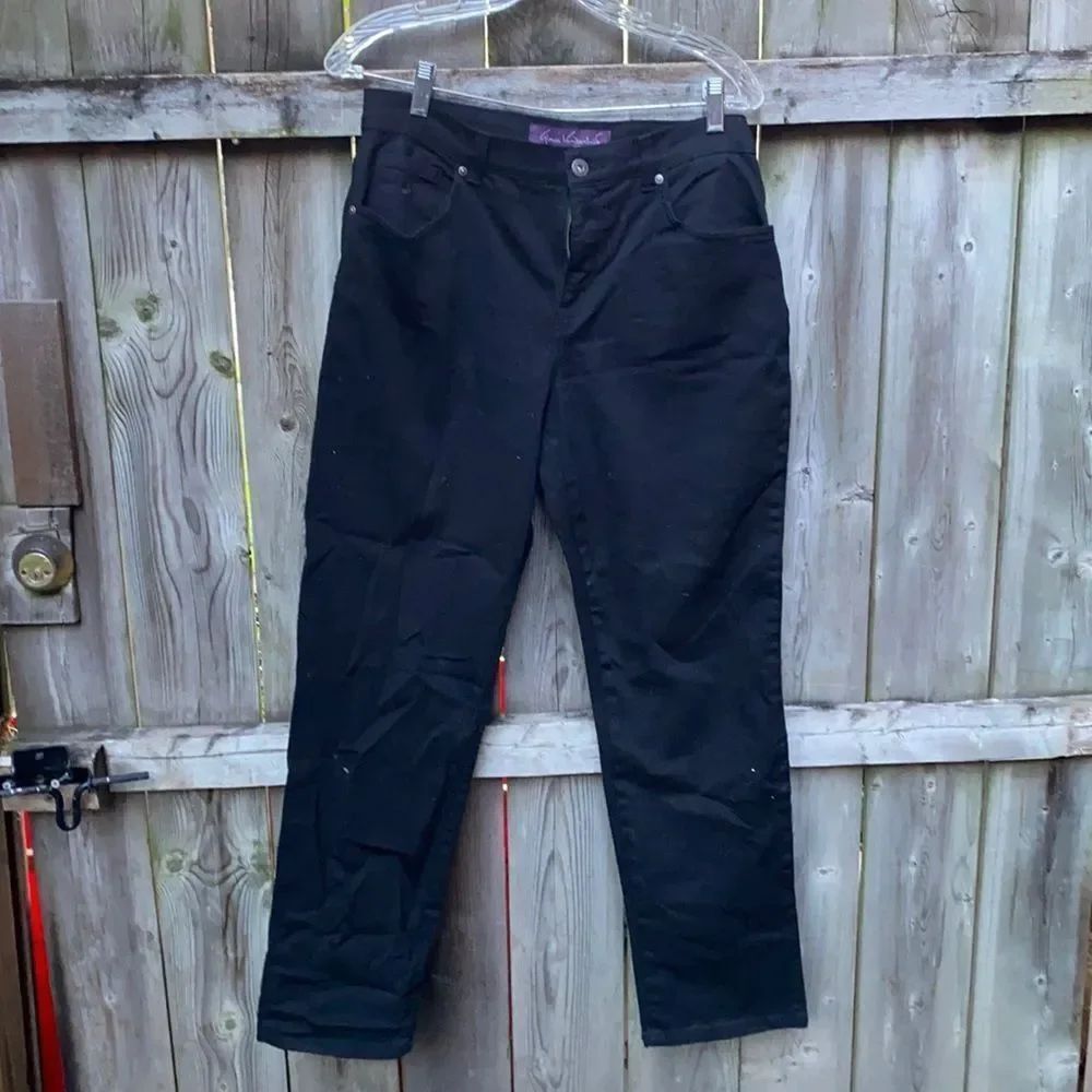 Gloria Vanderbilt black Jeans sz. 8 short